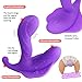 TTLOVe Heating Wearable Panty Vibrator G Spot Clitoral Stimulator Massager with Wireless Remote Control 7 Speed Vibration Silicone USB Rechargeable Vibrating Eggs Whisper Sex Toys for Women