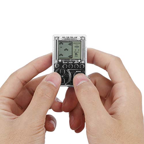 Gbell  Handheld Retro Video Game Console,Mini Tetris Game Console Students Pendant Recreational Machines Hand-Held Game Player Classic Gaming Device Toy for Kids Adult - Thumbnail 6