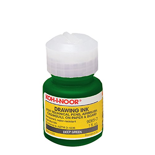 Kohinoor Drawing Ink 1 Oz Deep Green