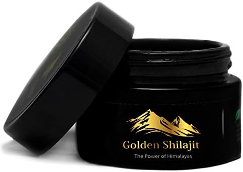 Golden Shilajit Fresh Resin - 60 Grams - World's Finest Shilajeet Guaranteed Directly from It's Origin -