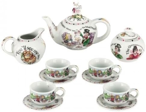 Cardew Design Alice in Wonderland Miniature Collector's Tea Set by Cardew