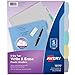 Avery 5-Tab Plastic Binder Dividers, Write & Erase Multicolor Big Tabs, 1 Set (16170) primary