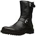 CK Jeans Men's Kris Brushed Calf Motorcycle Boot