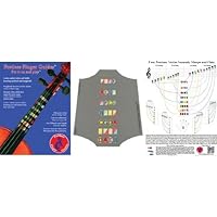 Fretless Finger Guide Bonus Bundle. Get a free 4/4 violin finger guide when you buy a Learning Manual and Note Finder Poster. Save $10.45.