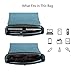 ECOSUSI Ladies Faux Leather Briefcase Shoulder Laptop Messenger Bags Satchel Bag Cambridge Backpack Fit 14