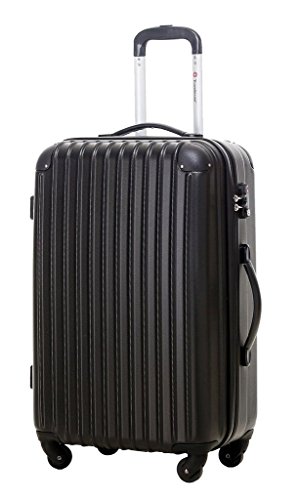 Merax Travelhouse Luggage Set 3 Piece Expandable Lightweight Spinner Suitcase