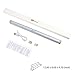LED Closet Light, Cshidworld Rechargeable Built-in Battery Motion Sensing Light Wireless Portable 18-LED Under Pantry Cabinet Lighting Lamp (Off/On/Auto Switch)