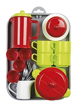 Ecoiffier - 972 - Imitation Game - Plateau Dinette Garni