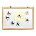 HSJH Refrigerator Magnets 24pack Colorful Beautiful Poop Emoji Fridge stickers Funny for Office Cabinets Whiteboards Decorative Photo Kids And Adults Gift (24 Butterflies)