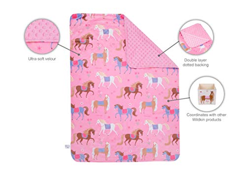image for Wildkin Plush Throw Blanket for Toddler Boys and Girls, Super Soft and