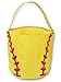 Softball Halloween Trick or Treat Candy Easter Basket Bucket Snack Bags Children Kids Practice Tote