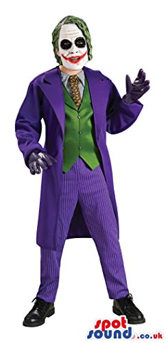Great Joker Batman Movie Character Adult Size Costume