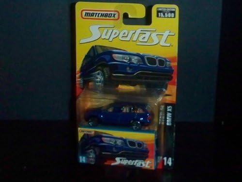 2006 Matchbox Limited Edition Superfast BMW X5 #14 (1 of 15,500)