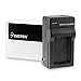 Insten Compact Battery Charger Set Compatible with Sony nex-6 a3000 NP-FW50 NEX-5R Alpha NEX-3 NEX-5 SLT-A33 SLT-A55 / Handycam HDR-FX1 HDR-HC1 HDR-SR1 / Mavica MVC MVC-FD91 MVC-FD92 MVC-FD88