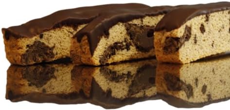 Ridiculous Biscotti with Dark Belgian Chocolate and Crushed Espresso Beans, Topped with More Dark Chocolate 8 biscotti, 11.2oz