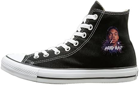 NGGHF Chance The Rapper High Top Sneakers Canvas Shoes Slip On Sneaker Fashion Unisex Style Size 36