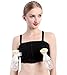 HAPIU Hands Free Breastpump Pumping Nursing Bra, Improved Design, Maternity Bra, Black, XS-L