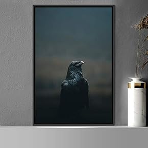 signwin Framed Canvas Wall Art Single Bird Birds...