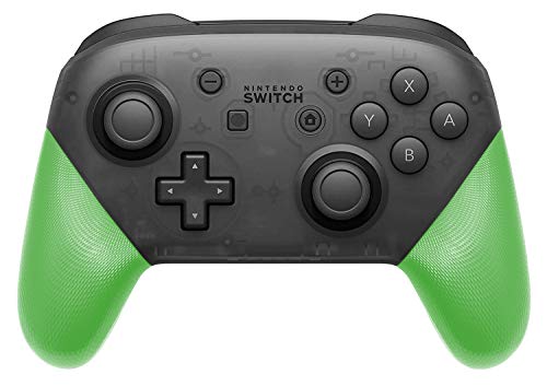 DIY Replacement Grip Shell for Nintendo Switch Pro Controller, Colorful Anti-Slip Hand Grip Shell Cover for Nintendo Switch Pro Controller with a Screwdriver (Green)