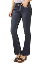 WallFlower Juniors Basic Legendary Bootcut Jeans in Scarlett Size: 0