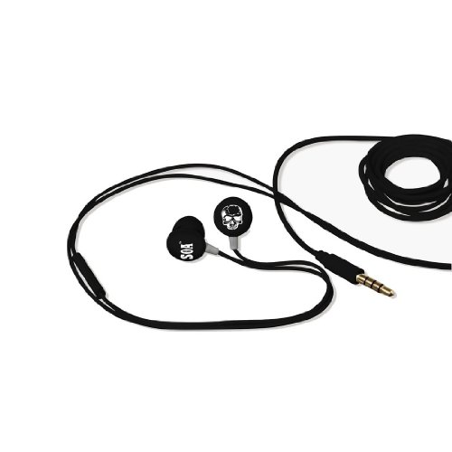 Sons of Anarchy Earbuds + Microphone - SOA + Skull