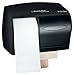 Scott Professional Coreless Standard Roll Toilet Paper Dispenser (09604), Dual Capacity, Black, 11.0