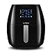 Ultrean 5.8 Quart Air Fryer, Electric Hot Air Fryers Oilless Cooker with 8 Presets, Digital LCD Touch Screen, Nonstick Basket, 1700W, ETL/UL Certified, 18 Month Warranty