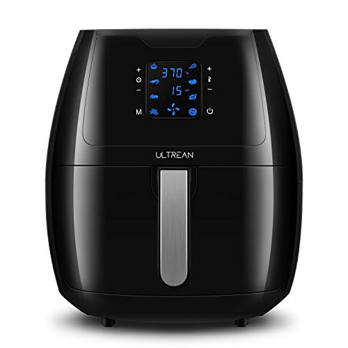 Ultrean 5.8 Quart Air Fryer, Electric Hot Air Fryers Oilless Cooker with 8 Presets, Digital LCD