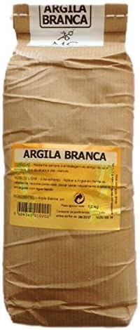 Argila Branca Portuguese White Clay 1 Kg Powder For Masks And Scrubs 100 Natural Amazon Ca Health Personal Care