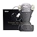 Bebamour Baby Carrier Newborn Ergonomic Convertible Baby Carrier Foldable Hip Seat Attached 3pcs Baby Drool Bibs,Head Hood,Waist Supporter Pad(Grey)