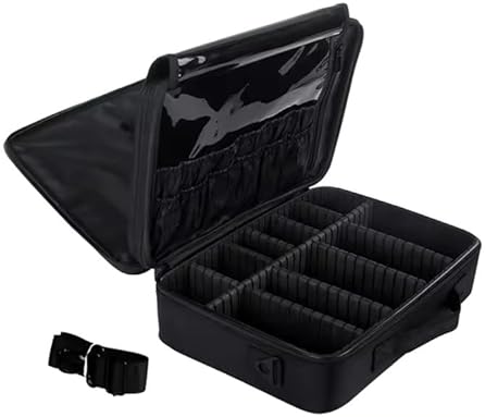 Large Capacity Makeup Case Layers Cosmetic Organizer Brush bag