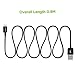 iPhone Charger, Omars Lightning to USB Cable Compatible with iPhone 7 iPhone 7 Plus iPhone 6s 6 Plus 5s 5c 5, iPad Pro, Air 2, iPad Mini 4 3 2, iPod Touch [Apple MFi Certified] Black 3ft