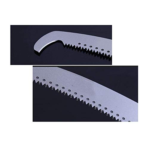 TTOOY Teleskop-Baumschere, Antihaftbeschichtet, Stahlklinge/Aluminiumgriff, Länge 7,2 m zum Schneiden von Ästen, 24 ft – Bild 7