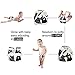 babygoal Reusable Cloth Diapers for Baby Boys, One Size Adjustable Washable Pocket Nappy Covers 6 Pack+ 6pcs Microfiber Inserts+4pcs Bamboo Inserts 6FB17