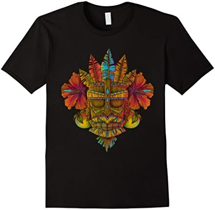 Mens Aku Mask T-Shirt Medium Black