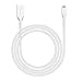 Cellularize Extension Cable (White, 3.3FT/1M) Male to Female Audio, Data, Photo, Charger Dock Extender Compatible with Phone/Pad 11 Pro, X, XS, XS Max, XR, 8, 7 Plus (1FT-13FT Available)