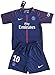 Neymar Jr #10 PSG 2017-2018 Youths Home Soccer Jersey & Socks Set (11-13 Years Old)