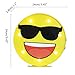 DELICORE Marquee Emoji Sign Funny LED Table Lamps Night Lights for Children Kids Bedroom Wall Decor Battery Operated & USB Charging (Sunglasses)