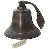 Seven-Inch-Indooroutdoor-Aluminum-Bell-w-Chrome-Finish-Wall-Mount