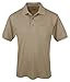 Tri-Mountain Men 3-Button Placket Short Sleeve Easy Care Pique Pocket Golf Shirt