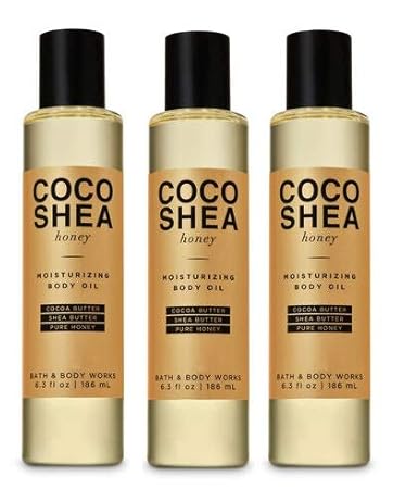 coco shea honey oil bath and body works