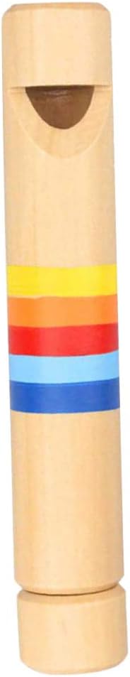 Toyvian 2pcs Wood Slide Whistle Toy Noise Makers for Kids Bag Stuffers, School Prizes: Health & Personal Care