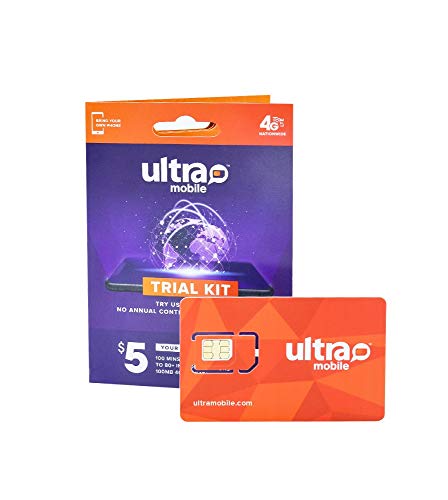 Ultra Mobile Trial Kit | Verify Compatibility with Our International Talk, Text & Data Plans