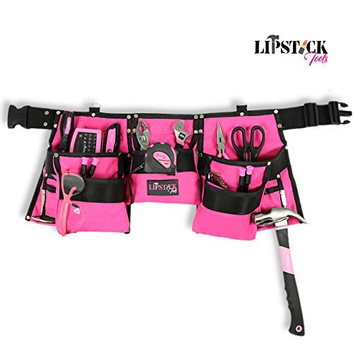 Pink Tool Belt For Women. Keep Your Gardening and Home Improvement