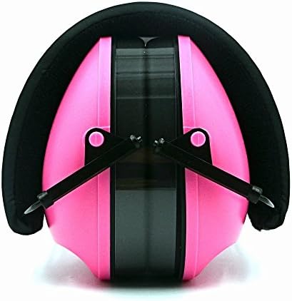 Toennesen Hearing Protection Ear Muffs Ear Protector Earmuff Headphone Noise Cancelling Defenders Rose Red