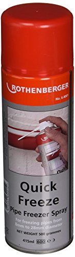Rothenberger 64001 Quick Freeze Spray, 17.5-Ounce