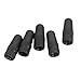 MagiDeal 5pcs Bicycle Presta Wheel Rims Tyre Stem Air Valve Caps Dust Cover - Black