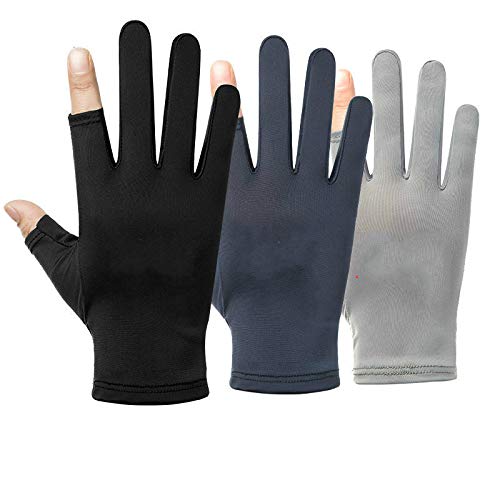 2020 Neue Outdoor-Sport-Wanderhandschuhe Spring Fishing Clothing Cotton Wasserdichter Rutschfester, strapazierfähiger Fahrrad-Angelhandschuh - Weiß, Einheitsgröße – Bild 6