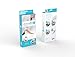 Sheetlock Bed Sheet Fastener Set- Premium Bed Sheet Holders to Keep Sheets Tight - Top Sheet Grippers for All Bed Types- Best Hidden Bed Sheet Suspenders “Small” for Twin, Kids, Bedding Sets