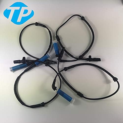 ABS WHEEL SPEED SENSORS SET 4PC FRONT REAR LEFT RIGHT FOR BMW E53 X5 2000-04 34526756380,34526756379